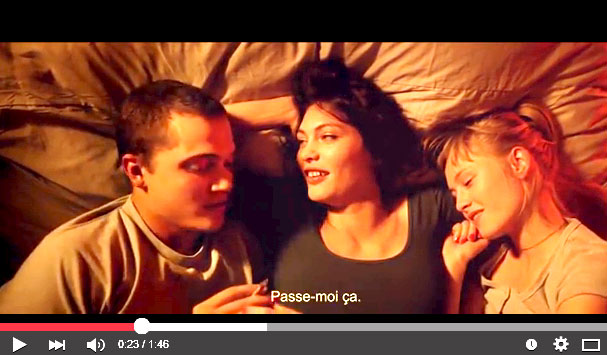 En París, los niños ya nacen vestidos. Escena de la película Love, censura por la extrema derecha francesa.