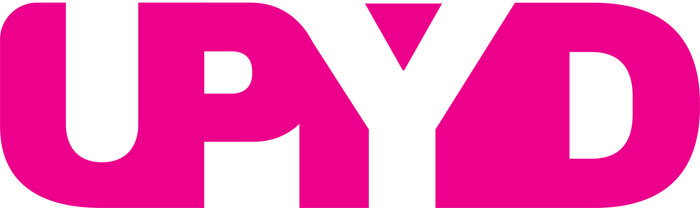 Nuevo logo de UPYD con la "Y" copula...tiva.
